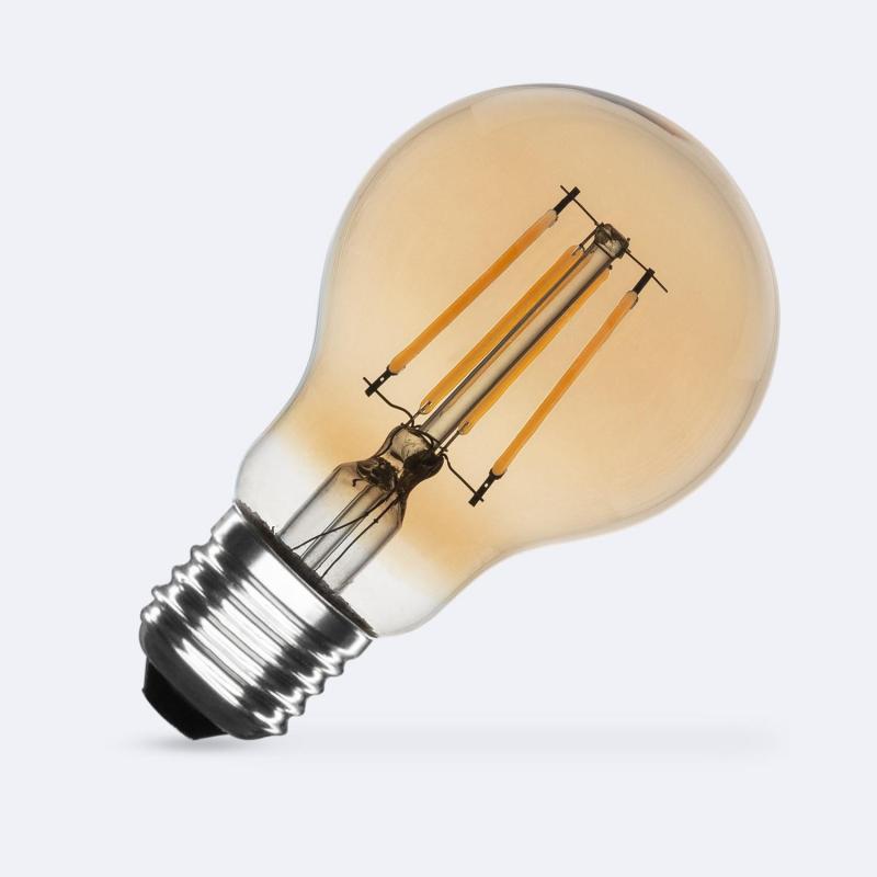 Producto de Bombilla Filamento LED E27 6W 600 lm A60 Gold