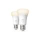 Producto de Pack 2 Bombillas Inteligentes LED E27 9W 800 lm A60 PHILIPS Hue White 