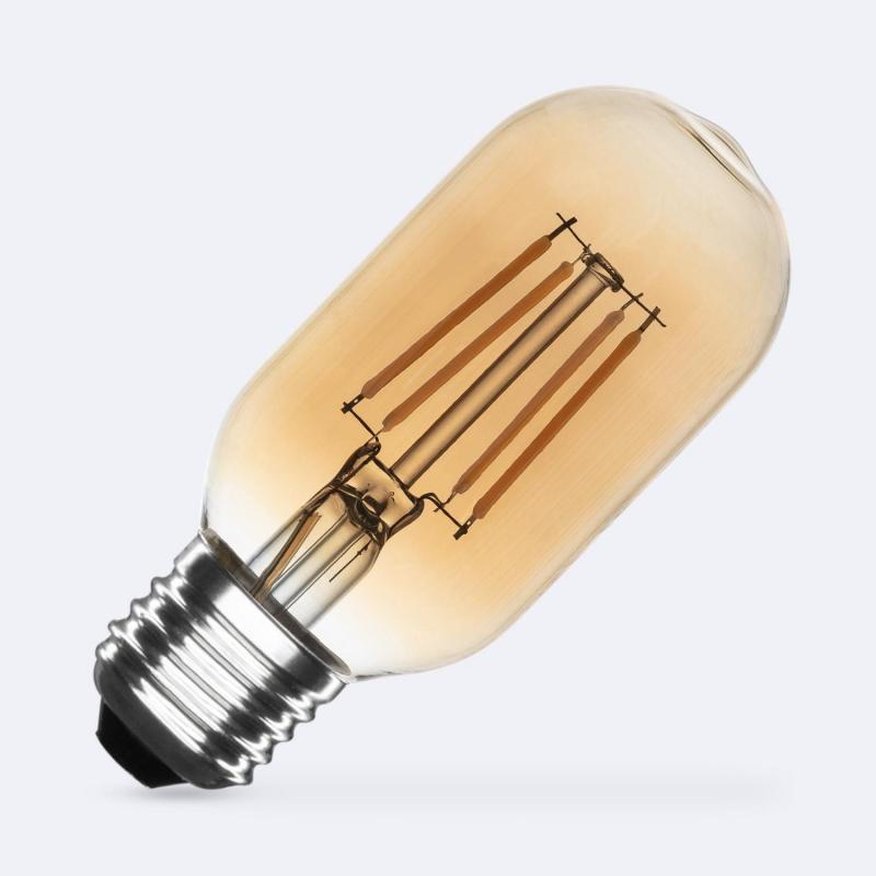 Produto de Lâmpada Filamento LED E27 4W 470 lm Regulável T45 Gold