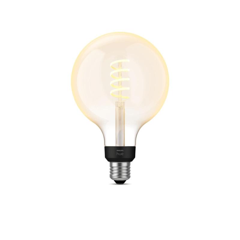 Producto de Bombilla Filamento LED E27 7W 550 lm G125 PHILIPS Hue White Ambiance