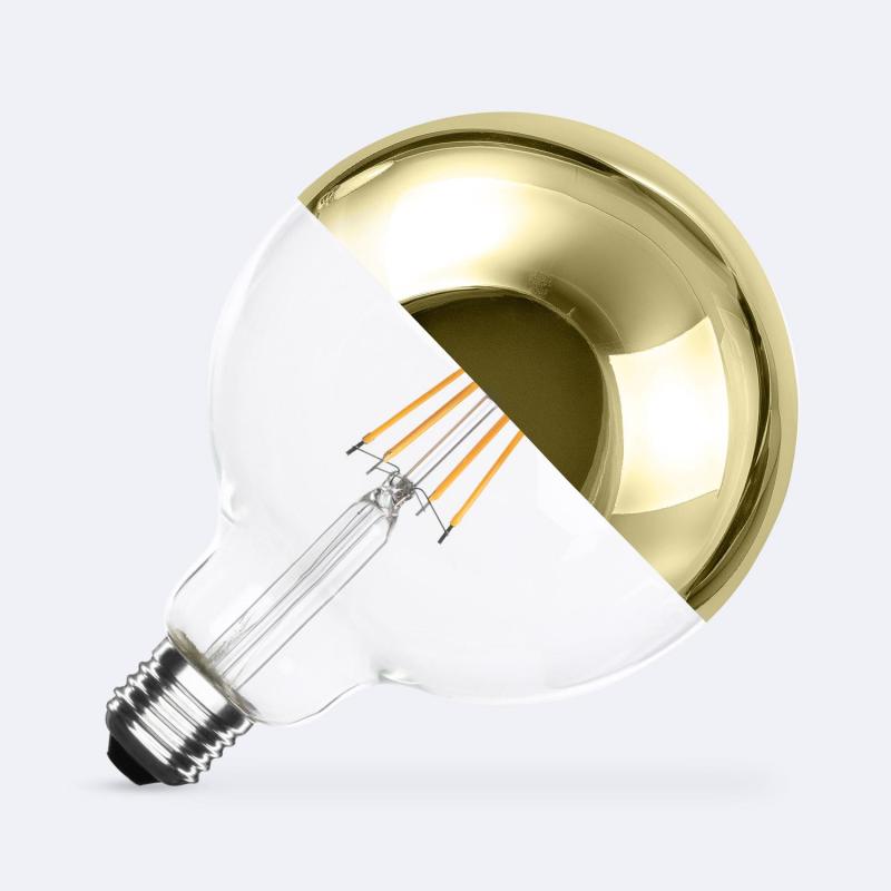 Producto de Bombilla Filamento LED E27 8W 800 lm G125 Gold Reflect