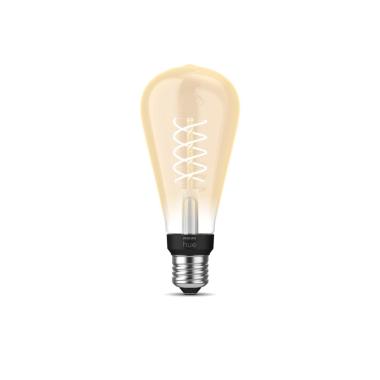 Produto de Lâmpada Filamento LED E27 7W 550 lm ST72 PHILIPS Hue White Edison