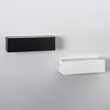 Producto de Aplique de Pared Exterior LED 10W Iluminación Doble Cara Rectangular Negro Lena