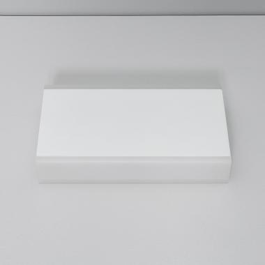 Producto de Aplique de Pared Exterior LED 10W Iluminación Doble Cara Rectangular Blanco Hera