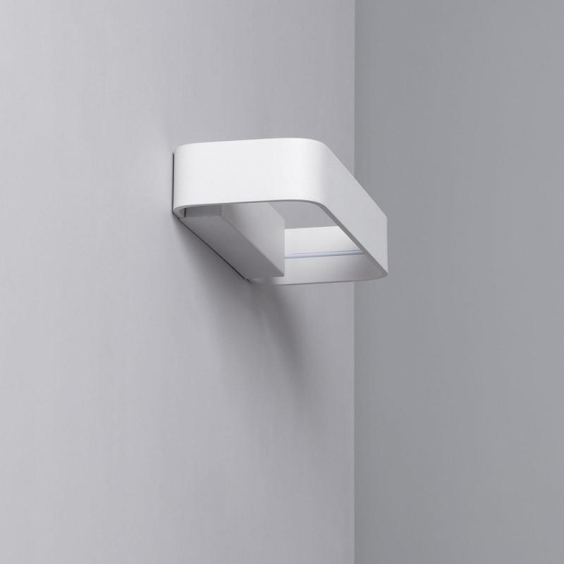 Producto de Aplique de Pared LED 9W de Aluminio Deves Blanco