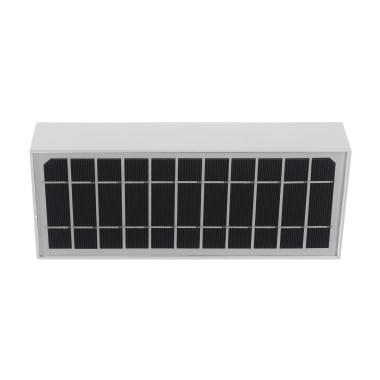 Producto de Aplique de Pared Exterior LED 6W Karl Solar Blanco