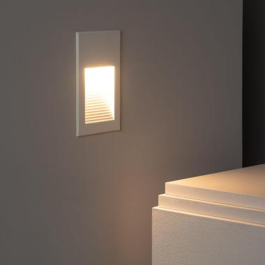 Producto de Baliza Exterior LED 5W Empotrable Pared Blanco Goethe