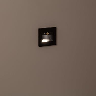 Produto de Baliza LED com sensor PIR Acabamento Preto