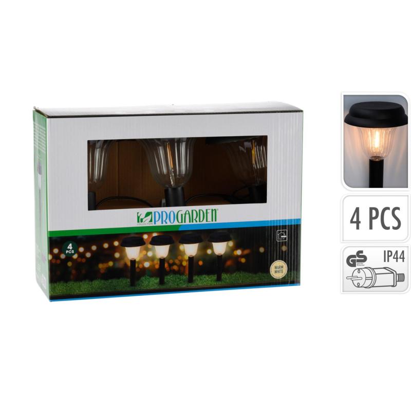 Producto de Baliza Exterior LED Superficie Pie 45cm con Pincho Aran (4 ud)