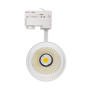 Produto de Foco Carril LED Trifásico 30W New d'Angelo Branco CRI90 LIFUD