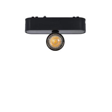 Producto de Foco Carril LED Magnético 25mm Super Slim 7W 48V CRI90 Negro UGR16