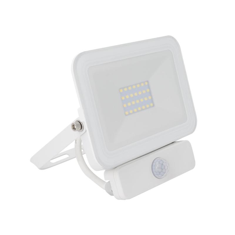 Producto de Foco Proyector LED 20W 120 lm/W IP65 Slim con Detector de Movimiento PIR