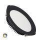 Producto de Downlight LED 40W Circular SAMSUNG Aero CCT 130 lm/W Microprismático LIFUD Corte Ø 200 mm Negro