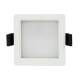 Producto de Downlight LED 10W Cuadrado SAMSUNG Aero 130 lm/W Microprismático LIFUD Corte 85x85 mm