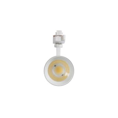 Produto de Foco LED New Mallet Branco 30W Regulável No Flicker para Carril Monofásico 
