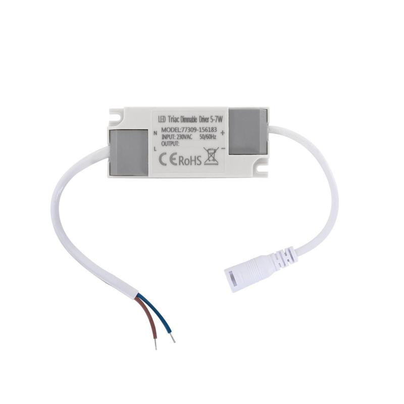 Producto de Driver Regulable TRIAC 220-240V No Flicker Salida 12-24V 5-7W