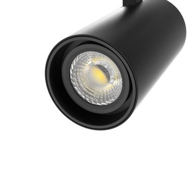 Producto de Foco Carril LED Trifásico 20W Fasano CCT No Flicker Regulable Negro