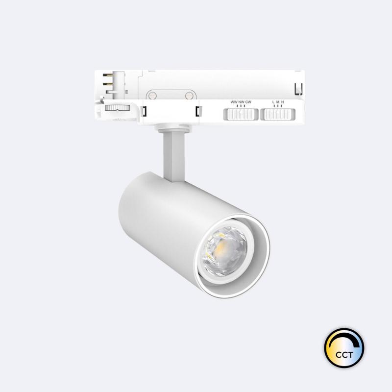 Producto de Foco Carril LED Trifásico 20W Fasano CCT Regulable Blanco