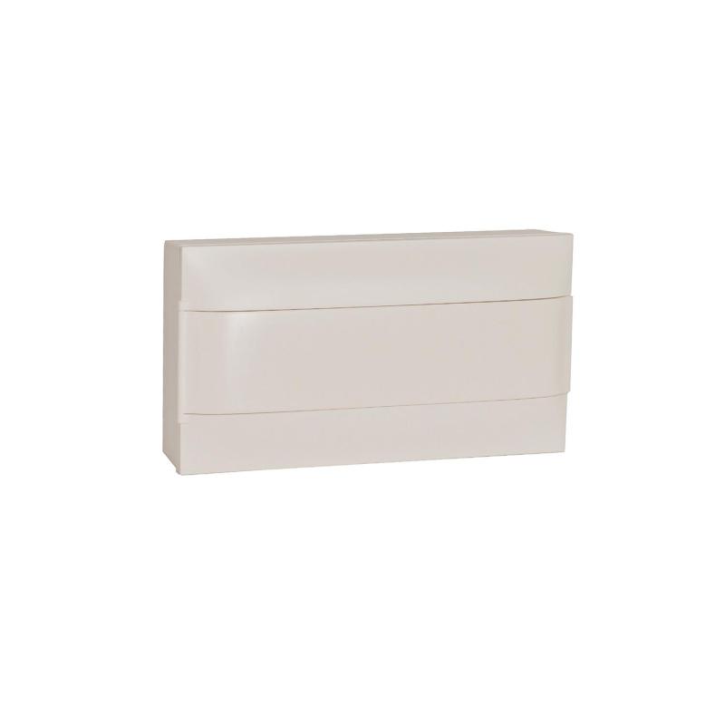 Producto de Caja Superficie Practibox S Puerta Lisa 1x18 Módulos LEGRAND 137126