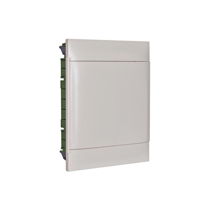 Producto de Caja de Empotrar Practibox S para Tabiques Convencionales Puerta Lisa 2x12 Módulos LEGRAND 135042