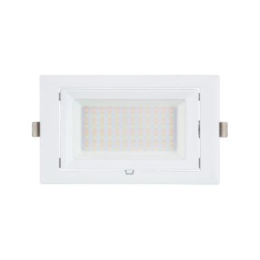 Producto de Downlight LED 48W Rectangular Direccionable SAMSUNG 130lm/W LIFUD Corte 210x125 mm