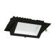 Producto de Downlight LED 60W Rectangular Direccionable SAMSUNG 130lm/W LIFUD Corte 210x125 mm Negro