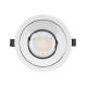 Produto de Foco Downlight LED 18W Circular (UGR15) LuxPremium Branco LIFUD Corte  Ø 115 mm 