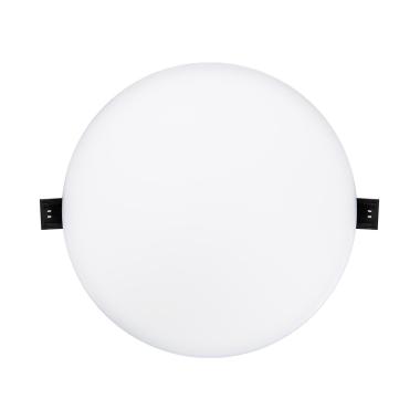 Produto de Placa LED 18W CCT Seleccionável Circular Slim Surface (UGR19) Corte Ø155 mm IP54 