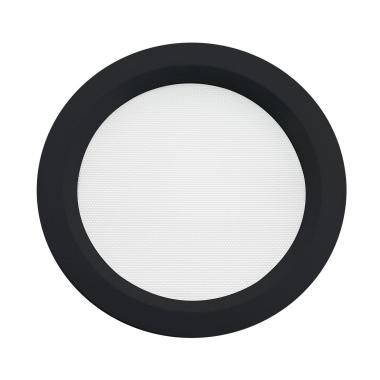 Producto de Downlight LED 30W Circular SAMSUNG Aero CCT 130 lm/W Microprismático LIFUD Corte Ø 200 mm Negro