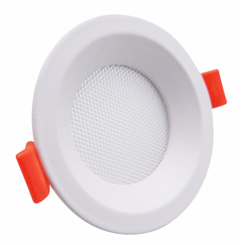 Producto de Placa LED 7W Circular CCT Microprismático LIFUD Corte Ø 75 mm