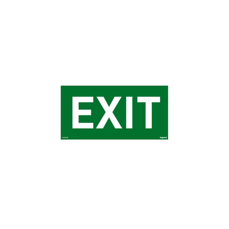 Producto de Etiqueta de Señalización Exit LEGRAND 661680