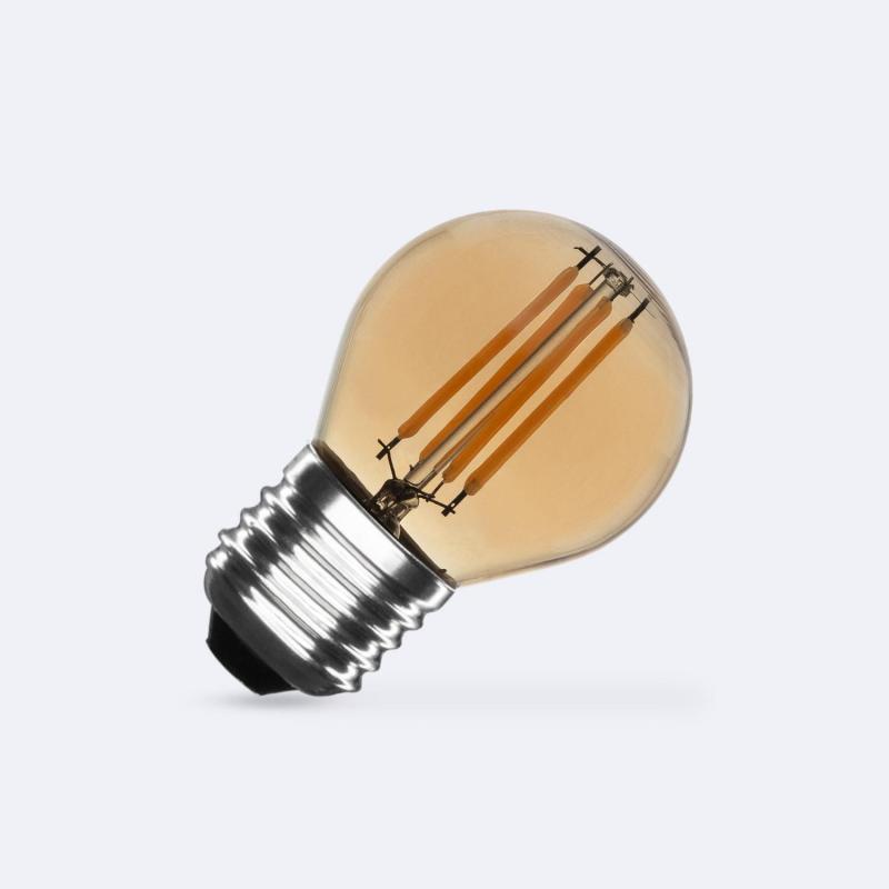 Producto de Bombilla Filamento LED E27 4W 400 lm G45 Gold