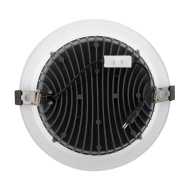 Produto de Downlight LED 20W SAMSUNG  New Aero Slim CCT Seleccionável 130 lm/w Microprismático (UGR17) LIFUD Corte Ø 155 mm