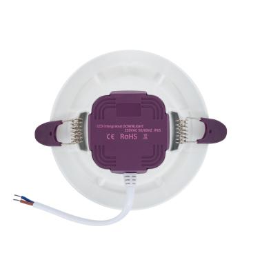 Producto de Downlight LED 8W Circular Baño IP65 Corte Ø 75 mm