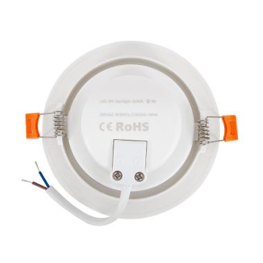 Produto de Foco Downlight LED 12W Solid COB Direccionable Circular Blanco Corte Ø 95 mm