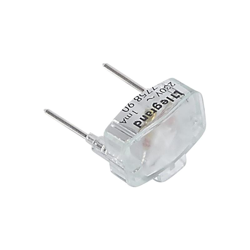 Producto de Lámpara de Recambio para Función Piloto para Pulsador Simple 230V 1mA LEGRAND Plexo 069496