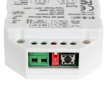 Producto de Regulador LED WiFi TRIAC RF Compatible con Pulsador