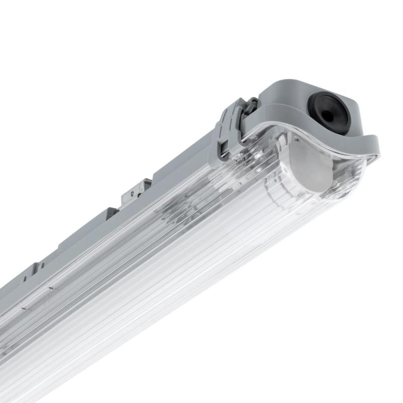 Producto de Pantalla Estanca LED con Tubo LED 120 cm IP65 Conexión un Lateral