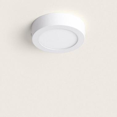 Plafón LED 6W Circular Superslim CCT Selecionável Ø110 mm - efectoLED