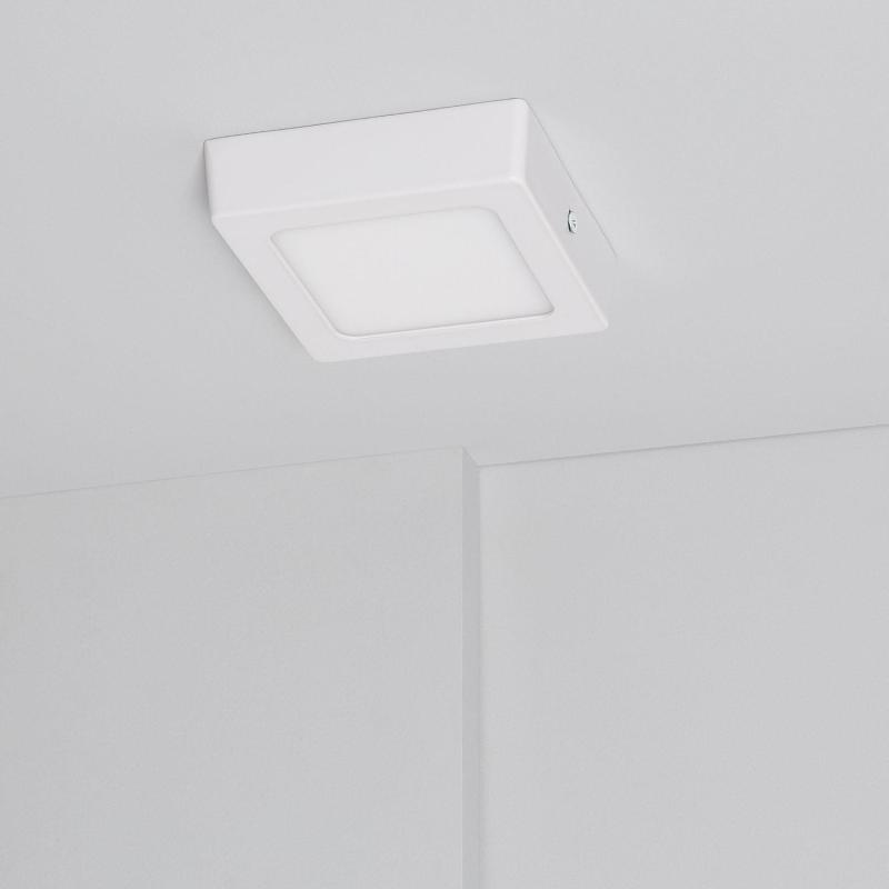 Producto de Plafón LED 6W Cuadrado Superslim CCT Seleccionable 105x105 mm