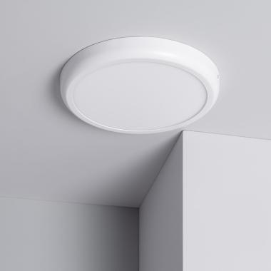 Producto de Plafón LED 24W Circular Metal Ø300 mm Design White 