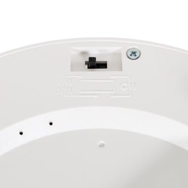 Producto de Plafón LED 18W CCT Seleccionable Circular Slim Surface Corte Ajustable Ø75-210 mm