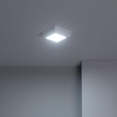 Producto de Plafón LED 6W Cuadrado Metal 122x122 mm Design White 