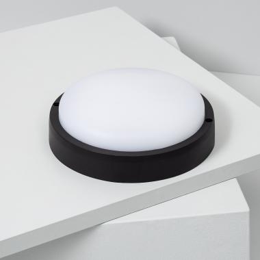 Producto de Plafón LED 25W Circular para Exterior Ø175 mm IP65 Hublot Black