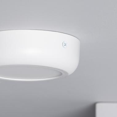 Producto de Plafón LED 6W Circular Metal Ø125 mm Design White 