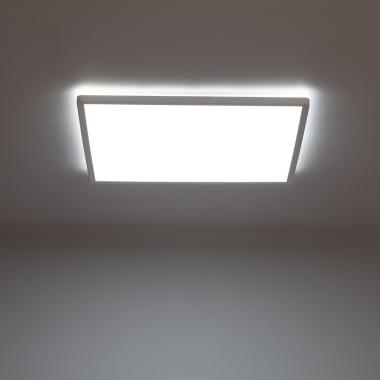 Produto de Plafon LED 24W Quadrado Regulável 420x420 mm Dupla Cara.