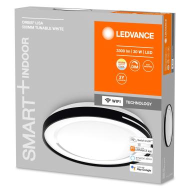Produto de Plafon LED 30W CCT Circular Ø484 mm Smart+ WiFi ORBIS Lisa LEDVANCE 4058075573536 