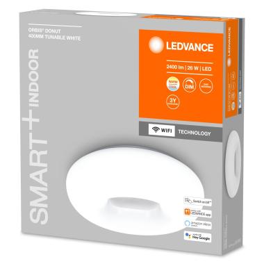Producto de Plafón LED 26W CCT Circular Ø400 mm Smart+ WiFi ORBIS Donut LEDVANCE 4058075486300