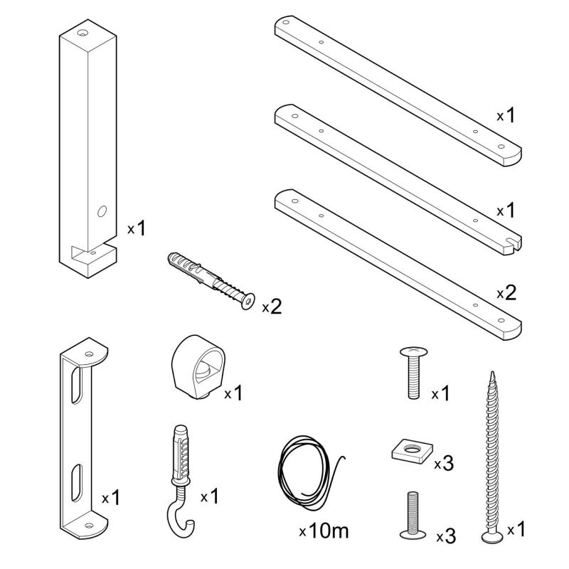 Producto de Soporte de Pared PINOCCHIO XL para Lámpara de Pared Creative-Cables Modelo PINOCCHIOXL01