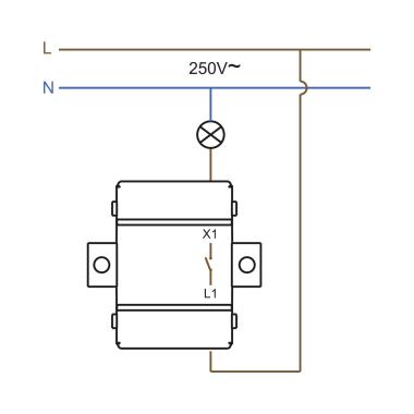 Producto de Interruptor Simple IP54